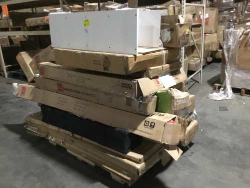 Salvage Pallet. Items Will Be Broken, Damaged and Incomplete.  - Lot 1023