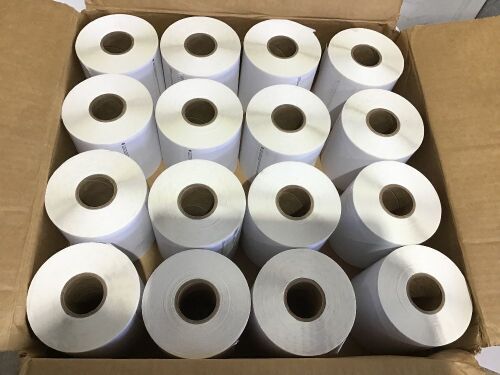 UPS Direct Thermal Label Roll, 4" x 6.25", 320 Labels per Roll, 16 Rolls - Lot 848