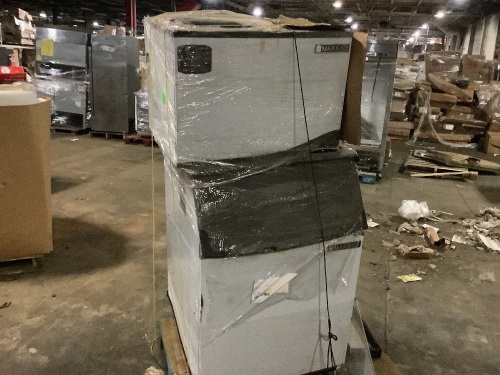 Maxx Cold Ice Maker & Ice Bin - For Parts or Repair  - Lot 361