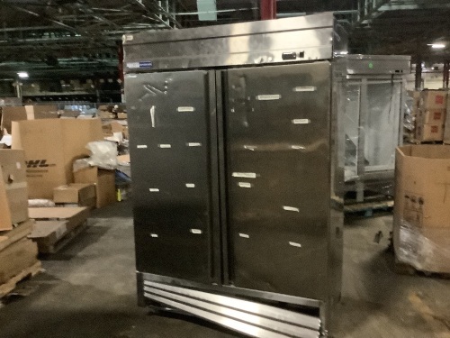 Kratos 69K-774HC Commercial Two Door Reach-in Freezer - For Parts or Repair    - Lot 394