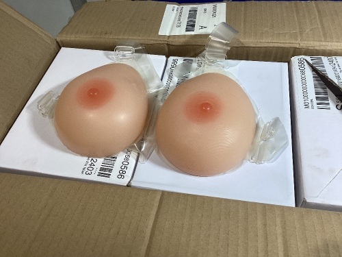 Lot of (15) Strap on Silicone Breast Forms - Lot 880