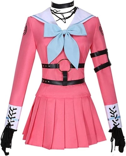 Cos-Love Anime MIU Iruma Pink Dress Cosplay Costume  - Lot 861