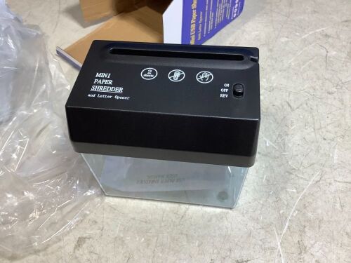 Mini USB Paper Shredder - Lot 1112