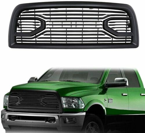 Front Upper Bumper Grille, Fit for 2013-2018 Dodge RAM 2500/3500, Black - Lot 1113