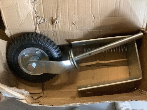8-inch Gate Wheel Casters Kit, Appears New/Box Damaged - Lot 105