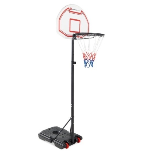 Kids Height-Adjustable Basketball Hoop, Portable Backboard System w/ Wheels, Appears New - Lot 152