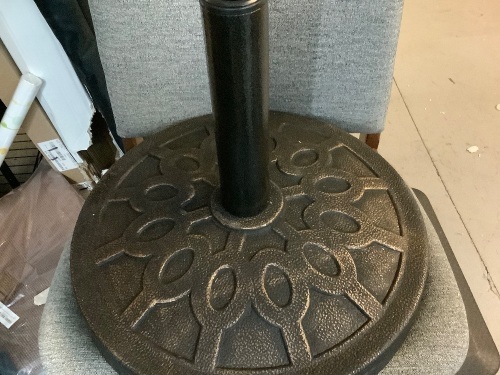 Metal Umbrella Base, Appears New - Lot 161