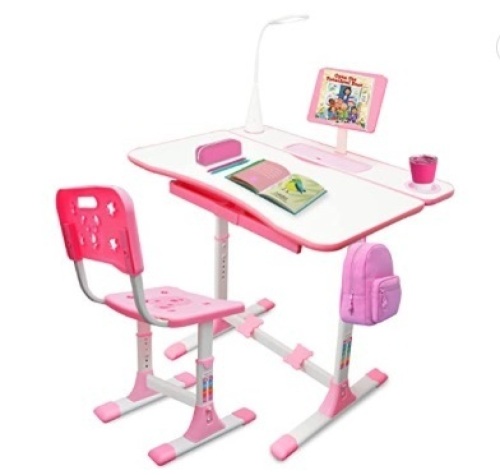 Gorilla Gadgets Kids Desk and Chair Set for Ages 4-12, Appears New, $119.00 - Lot 193