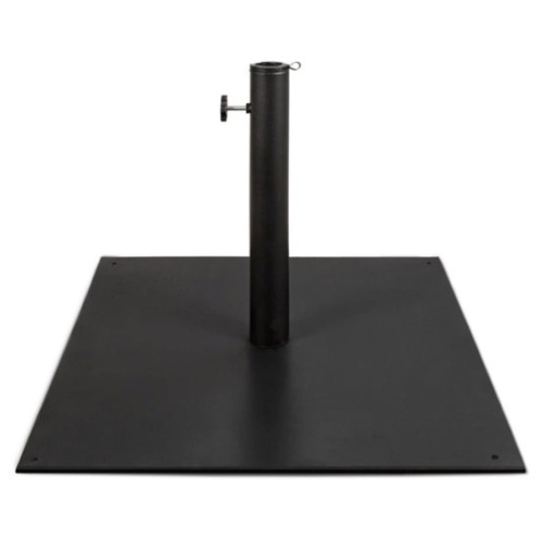 Steel Umbrella Base, Patio Stand w/ Tightening Knob & Anchor Holes - 38.5lb, Appears New - Lot 201