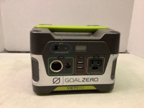 Goal Zero Yeti 150, Untested, Missing Charger, Ecommerce Return - Lot 245