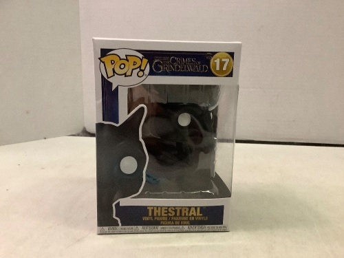 Pop Figure, Crimes of Grindelwald Thestrial, Appears New - Lot 247