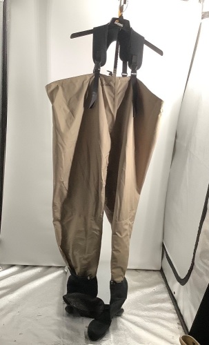 Men's Soft Sole Waders, 2XLS, Dirty, Ecommerce Return - Lot 350