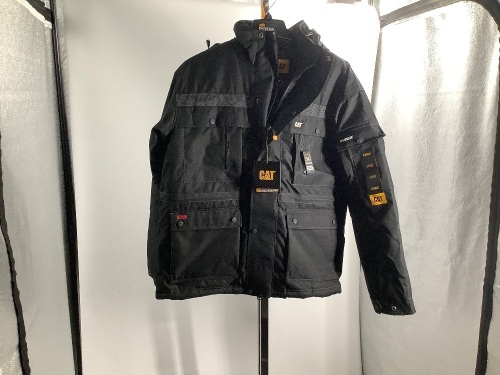 Cat, Reflective Work Coat, Large, Appears New - Lot 306