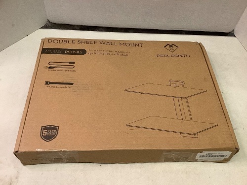 Double Shelf Wall Mount, Appears New - Lot 213