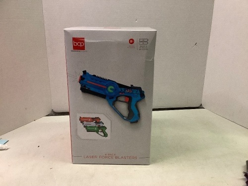 4 Pack Laser Force Blasters, Appears New - Lot 528