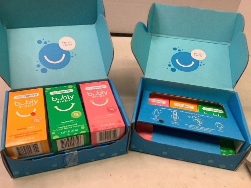 Lot of (2) Box of Bubbly Drops for Sodastream, Appears New - Lot 445