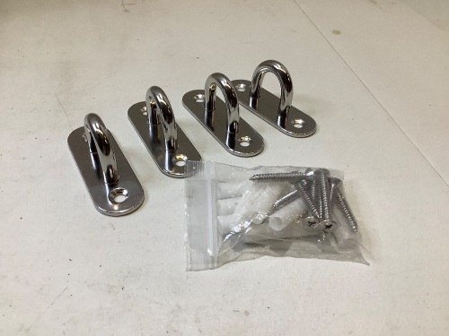 Box of 4 Ceiling Hooks, Appears New - Lot 458