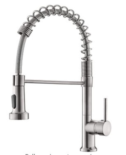 Kitchen Faucet with Pull Down Sprayer,  Appears New - Lot 454