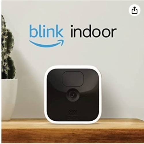Blink Indoor Battery-Powered Security Camera, Add-on Camera, New in Sealed Package, Untested - Lot 18