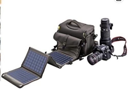Sunkingdom Solar Powered Camera Backpack, Appears New, Untested - Lot 30