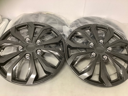 Lot of (4) Hub Caps, Appears new, Specs Unknown - Lot 62