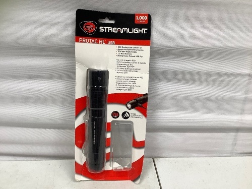 Streamlight Protac HL Flashlight, Untested, E-Comm Return - Lot 126