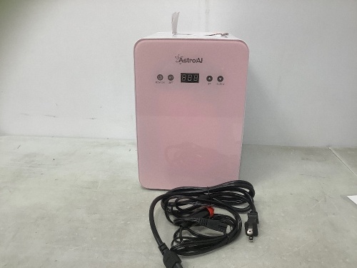 AstroAI Tiny Fridge, Powers Up, Appears New - Lot 150