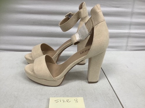 Idifu Womens Dress Shoes, 8, E-Comm Return - Lot 178