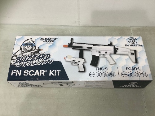 FN Herstal Soft Air Rifle Set, Untested, E-Comm Return - Lot 192