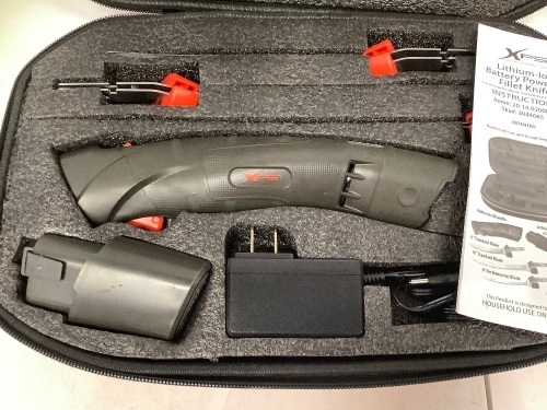 XPS Lithium Ion Battery Powered Filet Knife, Untested, E-Comm Return - Lot 285