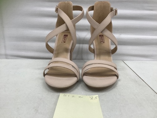 Idifu Womens Chunky Heel Shoes, 8.5M, E-Comm Return - Lot 287
