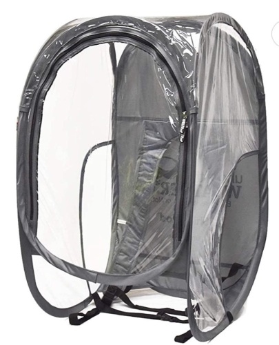Under the Weather ShieldPod 1-Person Wearable Protective Barrier, Appears new - Lot 288