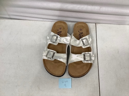 Natural Reflections Womens Sandals, 9, E-Comm Return - Lot 292