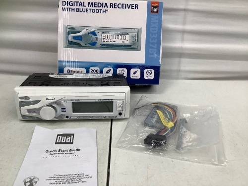 Marine Dual Digital Media Receiver, Untested, E-Comm Return - Lot 328