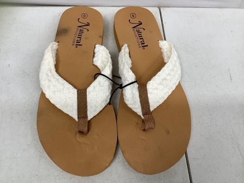 Natural Reflections Womens Sandals, 8, E-Comm Return - Lot 340