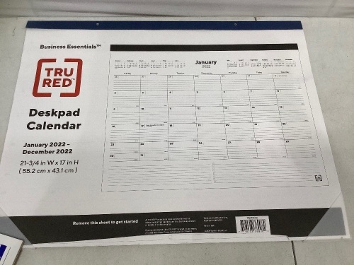 Lot of (3) 2022 Office Calendars, E-Comm Return - Lot 366