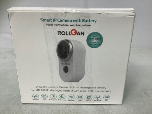 Smart IP Camera, Powers Up, E-Comm Return - Lot 386