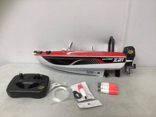 R/C Fishing Boat, Untested, E-Comm Return - Lot 390