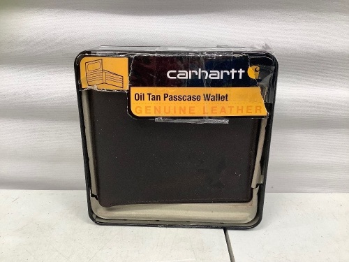 Carhartt Leather Wallet, E-Comm Return - Lot 406