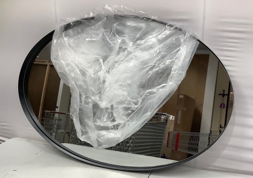 Oval Wall Mirror, Appears new - Lot 450