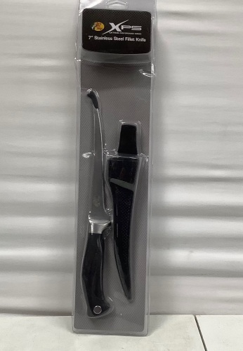 XPS 7" Stainless Steel Fillet Knife, Appears new - Lot 491