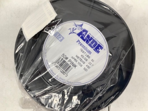 Lot of (3) Ande Premium 50lb Line Rolls, E-Comm Return - Lot 531