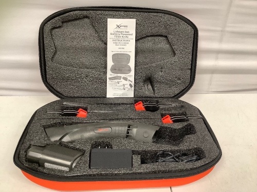 XPS Lithium Ion Battery Powered Fillet Knife, Untested, E-Comm Return - Lot 555