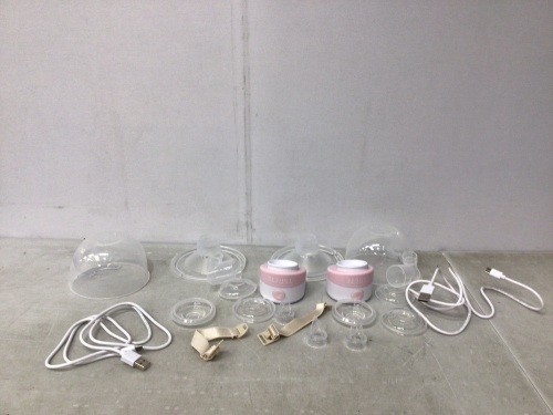 Tsrete, Wearable Electric Breast Pump, Pumping Acessories, 2 Charging Cords,Appears New, Powers Up - Lot 577