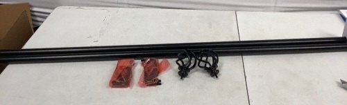 Curtain Rod 72"-144", Appears new - Lot 580