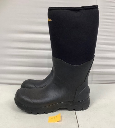 Mens Rubber Boots, 12, E-Comm Return - Lot 295