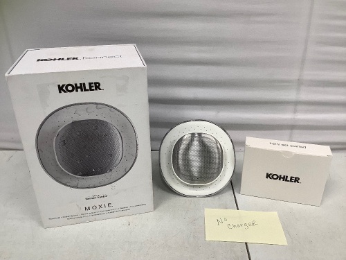 Kohler Moxie Shower Head Speaker, Untested, Appears new, Retail 99.00 - Lot 229