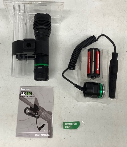 iProtec Long Gun Mount Light, Untested, E-Comm Return - Lot 589