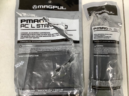 Lot of (2) Magpul Magazines, E-Comm Return - Lot 355