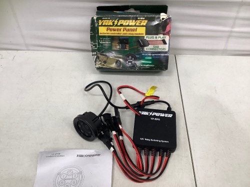 Yak Power - Power Panel Switching System, Untested, E-Comm Return - Lot 559